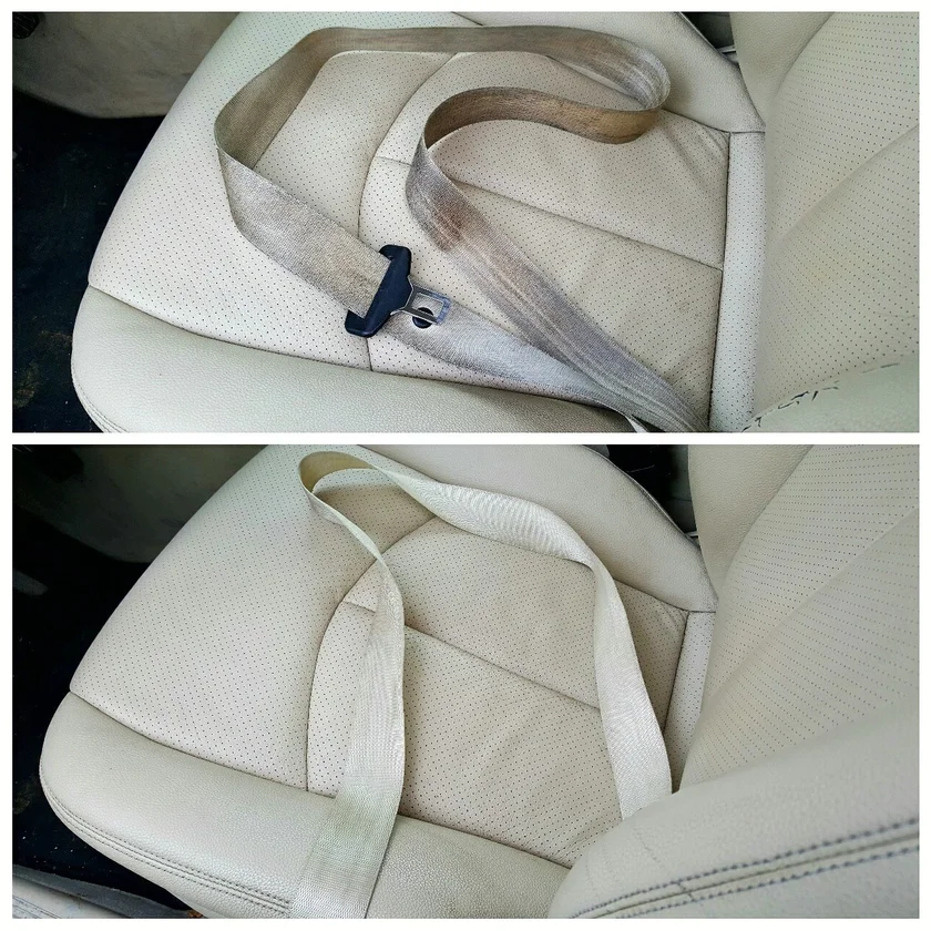 Steaming Away the Stains A Complete Guide to Cleaning Car Seat Belts